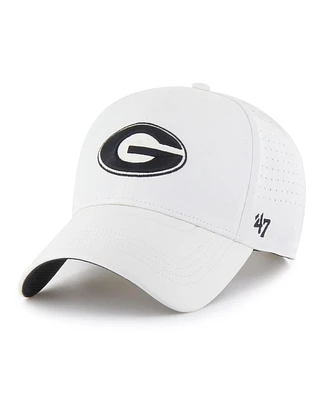 '47 Brand Men's White Georgia Bulldogs Forward Vent Mvp Adjustable Hat