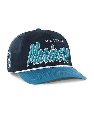 '47 Brand Men's Navy Seattle Mariners Drop Shadow Rope Hitch Adjustable Hat