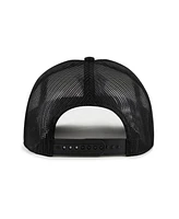 '47 Brand Men's White/Black Pittsburgh Pirates Freshman Trucker Adjustable Hat