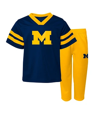 Outerstuff Infant 2-Piece Michigan Wolverines Red Zone Jersey and Pants Set