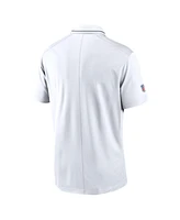 Nike Men's White Chicago Bears Sideline Victory Performance Polo Shirt
