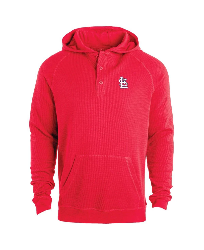 Dunbrooke Men's Red St. Louis Cardinals Montana Lightweight Raglan Pullover Hoodie