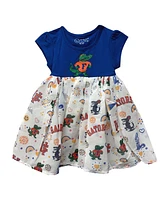Wes & Will Toddler Royal Florida Gators Vault Princess Dress