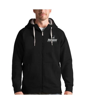 Antigua Men's Black Providence Friars Victory Full-Zip Hoodie
