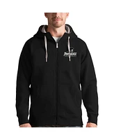 Antigua Men's Black Providence Friars Victory Full-Zip Hoodie