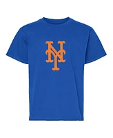 Soft as a Grape Big Boys and Girls Royal/Gray New York Mets T-Shirt, Set of 2