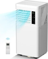 Cowsar 8,000 Btu Air Conditioner cool Up to 350 Sq.Ft, 4 Modes Portable Ac Unit with 24Hrs Timer/Led Display/Remote Control/Installation Kits, Ac Unit