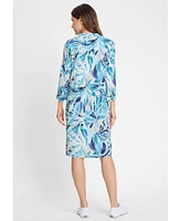 Olsen Women's Printed Tunic Dress