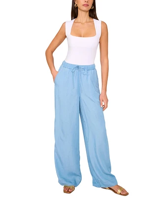 Vince Camuto Women's Drawstring Wide-Leg Pants