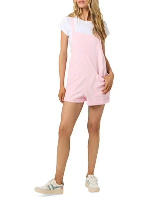 O'Neill Juniors' Summerlin Cotton and Linen Sleeveless Romper