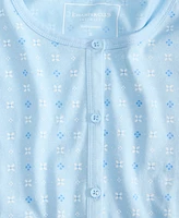 Charter Club Plus Cotton Floral Bermuda Pajamas Set, Created for Macy's