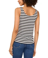 Vince Camuto Women's Striped Sleeveless Tank Top