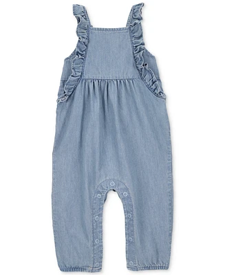 Carter's Baby Girls Cotton Chambray Jumpsuit