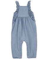 Carter's Baby Girls Cotton Chambray Jumpsuit