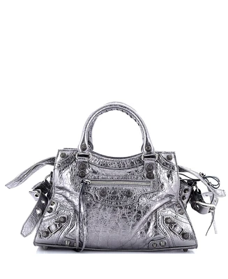 Pre-Owned Balenciaga Medium Neo Cagole City Bag Leather