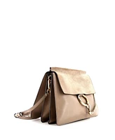 Pre-Owned Chloe Medium Faye Shoulder Bag Leather and Suede