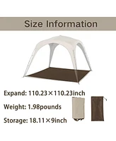 Naturehike Cloud Boundar Ground Sheet — Durable 210D Oxford Polyester Ground Cloth for Cloud Boundar Shelters