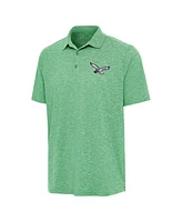 Antigua Men's Heather Kelly Green Philadelphia Eagles Par 3 Polo Shirt