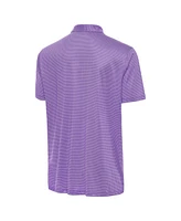 Antigua Men's Purple Clemson Tigers Golfer Rings Tribute Polo Shirt