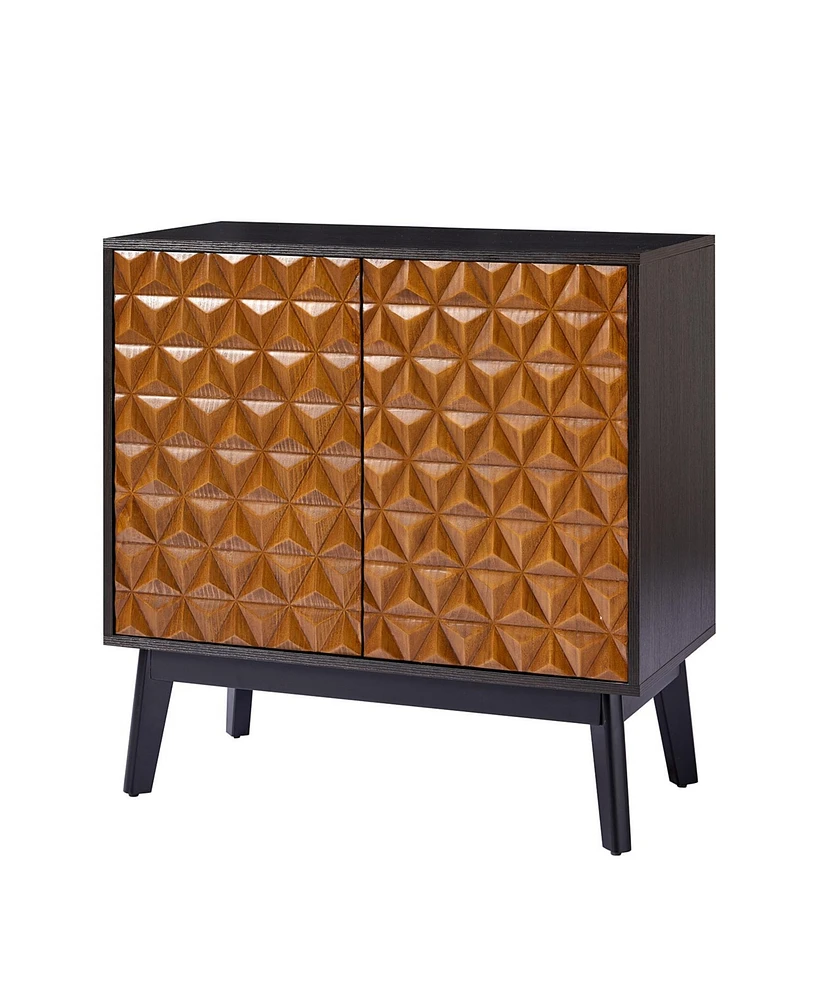 Arvid 30"Tall 2-Door Accent Cabinet