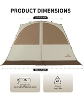 Naturehike Cloud Boundar Tent Door Curtain, Sun Shelter Accessory, Windproof & Privacy Screen for Camping Canopy Tent