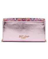 Betsey Johnson Flap Sparkler Crossbody Bag