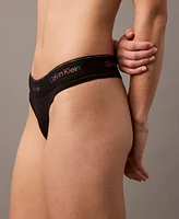 Calvin Klein Women's Icon Pride Thong Underwear QF8190