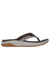 Skechers Men's Relaxed Fit: Silva - Falco Casual Thong Sandals from Finish Line