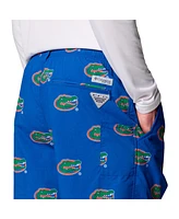 Columbia Men's Royal Florida Gators Big Tall Back Cast Shorts