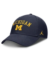 Jordan Men's Navy Michigan Wolverines Rise Adjustable Hat