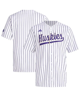 Adidas Men's White Washington Huskies Replica Baseball Jersey