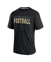 Fanatics Men's Black New Orleans Saints Defender Blackout T-Shirt