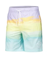 G-iii Sports by Carl Banks Men's Milwaukee Brewers Perfect Game Volley Board Shorts