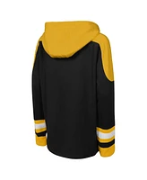 Outerstuff Big Boys and Girls Black Pittsburgh Penguins Must Have Home V-neck Pullover Hoodie