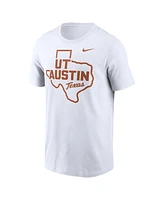 Nike Men's White Texas Longhorns Campus Local T-Shirt