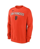 Nike Men's Orange San Francisco Giants Pullover Sweatshirt