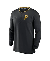 Nike Men's Black Pittsburgh Pirates Authentic Collection Performance Half-Zip Top