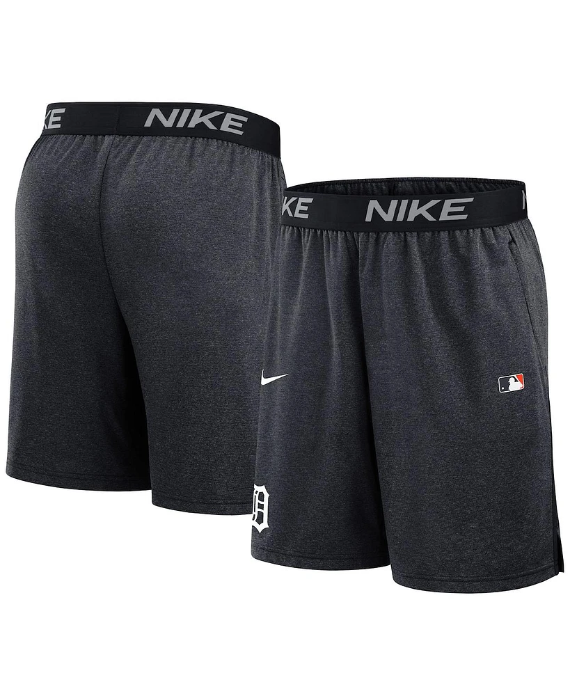 Nike Men's Navy Detroit Tigers Authentic Collection Performance Knit Shorts
