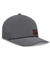 Fanatics Men's Gray Detroit Red Wings Captain Rope Adjustable Hat