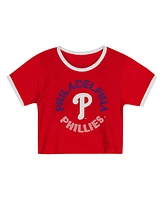 Outerstuff Toddler 2-Piece Red Philadelphia Phillies Double Run T-Shirt & Shorts Set