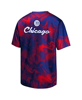 Outerstuff Big Boys and Girls Royal/Red Chicago Cubs Pinch Hitter T-Shirt