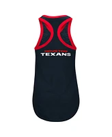 G-iii 4Her by Carl Banks Women's Navy Houston Texans Tater Racerback Tank Top