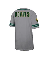 Colosseum Men's Gray Baylor Bears Free Spirited Baseball Jersey
