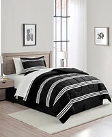 Sunham Aiden Striped 8-Pc. Comforter Sets, Exclusively at Macy's