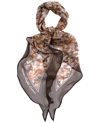 Lauren Ralph Lauren Pre-Spring Floral Diamond Scarf