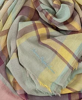 Lauren Ralph Lauren Spring Woven Plaid Square Scarf