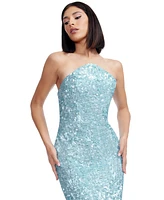 Dress the Population Women's Etta Strapless Bodycon