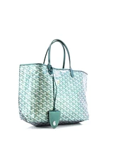 Pre-Owned Goyard Pm Saint Louis Tote Iridescent Coated Canvas