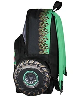 Monster Jam Backpack Grave Digger Truck 3D Character School Book Bag