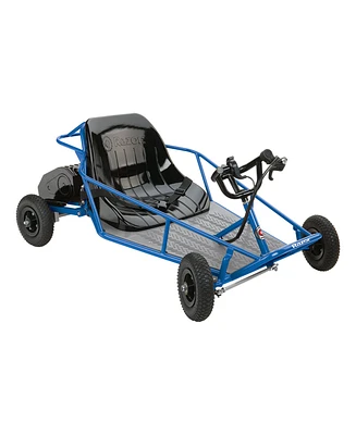 Razor Vintage Single Rider Electric Kart Dune Buggy for Ages 8 and Up, Blue